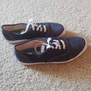 Keds Womens Champion Sneakers Canvas Navy Blue Size 8